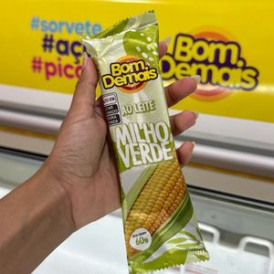 imagem do produto Picolé ao leite - milho verde