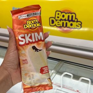 imagem do produto Picolé Skimo - CORAL - Chocolate branco com chocolate