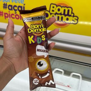 imagem do produto Picolé ao leite - brigadeiro
