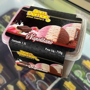 imagem do produto Sorvete 1,5L - NAPOLITANO