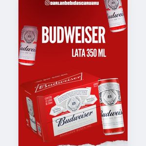 imagem do produto Budweiser lata 350ml