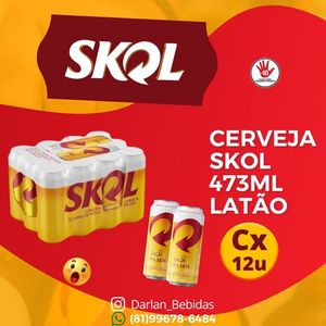 imagem do produto Skol latão 473ml