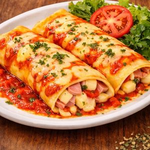 imagem do produto Panqueca Especial de Presunto e Mussarela 