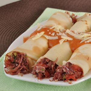 imagem do produto PANQUECA CARNE SECA C/ REQUEIJÃO