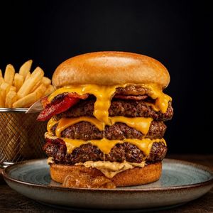 imagem do produto Triplo cheddar desafio vai 1 batata P
