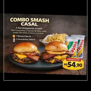 imagem do produto Combo smash casal 