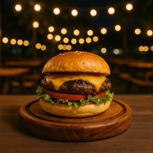 imagem do produto Hambúrguer de frango (só o lanche)