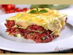imagem do produto Lasanha carne seca c/ queijo coalho apartir R$ 79,90 (Aprox:1100kg)