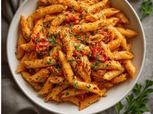 imagem do produto Macarrão calabresa, bacon ovos de codorna apartir de R$ 47,90 (Aprox: 1100kg)