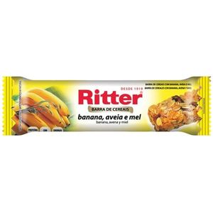 imagem do produto Barra de Cereal Ritter Banana Aveia e Mel Barra 25g