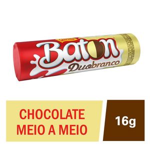 imagem do produto Chocolate Duo Branco Garoto Baton 16g