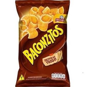 imagem do produto Salgadinho de Trigo Sabor Bacon Baconzitos Elma Chips 34g