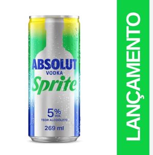imagem do produto Drink Pronto Absolut Vodka Sprite 269ml