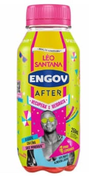 imagem do produto Bebida energética engov after pink lemonade 250ml