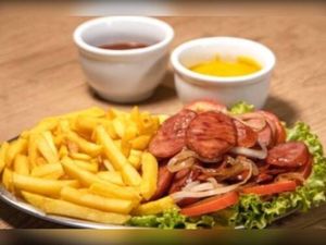 imagem do produto Porção Batata + Calabresa (Grande)