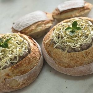 imagem do produto Pão rústico de filé mignon com gorgonzola 