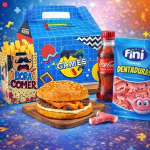 imagem do produto Combo kids Menino / Lá smash / 1x Mini coca 200 Ml / 1x batata frita / 1x Fini 