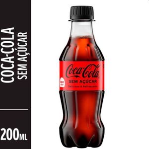 imagem do produto Coca zero 200 Ml 