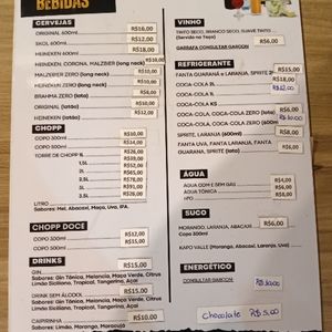 imagem do produto Bebidas