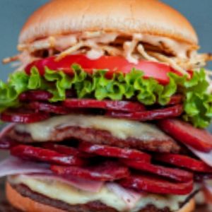 imagem do produto Burguesão duplo carne industrial 