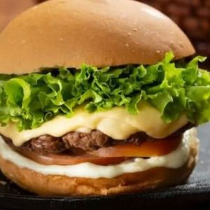 imagem do produto Hambúrguer carne caseira com queijo 