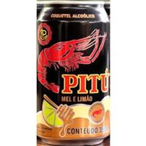 imagem do produto Cachaça de Cana Mel e Limao Pitú 350ml