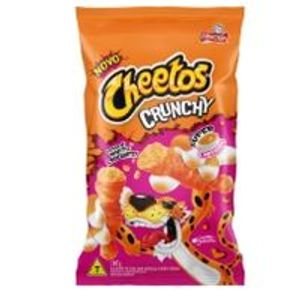 imagem do produto Salgadinho de Milho Crunchy Super Cheddar Elma Chips Cheetos Pacote 160g