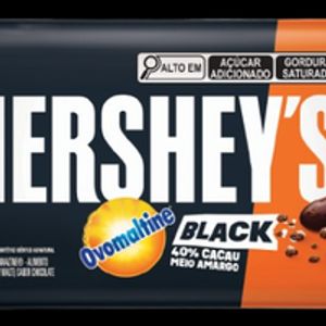 imagem do produto Chocolate meio amargo 40% cacau com Ovomaltine Hershey's 75g