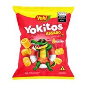 imagem do produto Salgadinho Yokitos Tubinho Queijo 45g