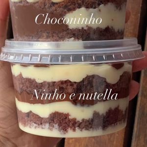 imagem do produto Bolo no pote de Ninho com Nutella