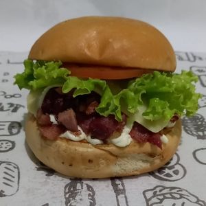 imagem do produto Burguer Bacon com creme chesse 