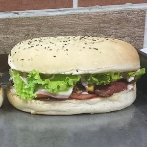 imagem do produto Fome zero hambúrguer +guaraná litro 