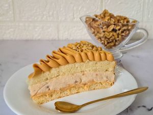 imagem do produto Fatia de Bolo Nozes com Doce de Leite