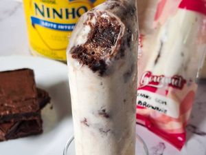 imagem do produto Juju Gourmet Leite Ninho com Brownie