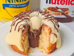 imagem do produto Bolo Vulcão Leite Ninho com Nutella