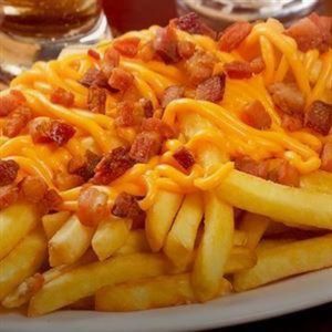 imagem do produto Batata com cheddar e bacon 