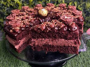 imagem do produto Fatia de bolo de Ferrero Rocher