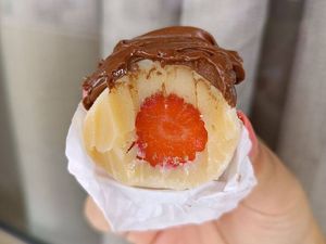 imagem do produto Coxinha de morango Ninho com Nutella