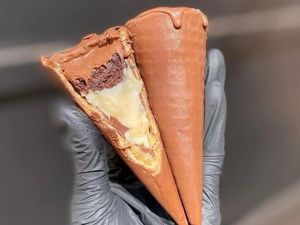 imagem do produto Cone trufado brownutinho