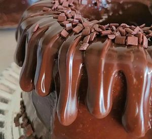 imagem do produto Bolo com corbertura de chocolate