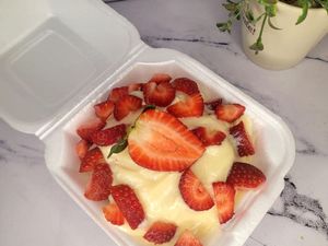 imagem do produto Mini vulcão Ninho com Morango