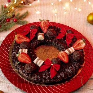 imagem do produto Quirlanda de Brownie - Brigadeiro