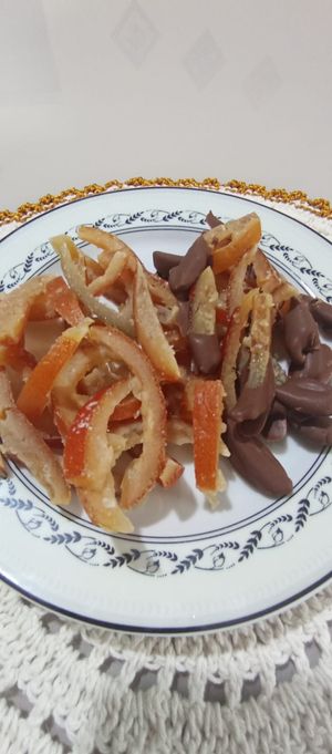 imagem do produto Casquinha de laranja com chocolate 