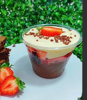 imagem do produto Brownie no pote 250 ml