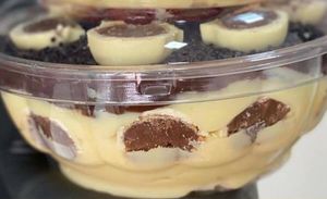 imagem do produto Bombom aberto Ouro Branco com Ganache 500 ml