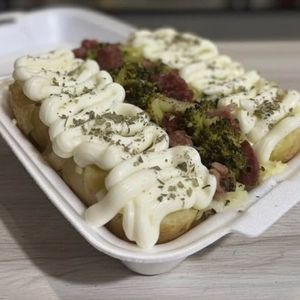 imagem do produto BATATA RECHEADA BRÓCOLIS COM BACON