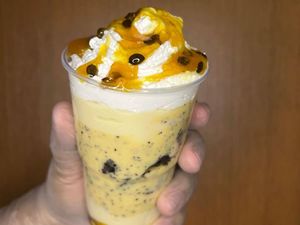 imagem do produto Copo da Felicidade Mousse de Maracujá com brownie 150 Ml