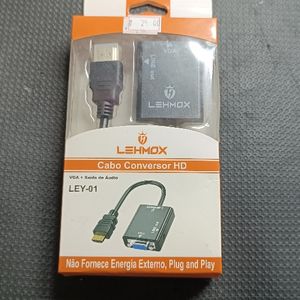 imagem do produto Cabo conversor HD VGA/HDMI