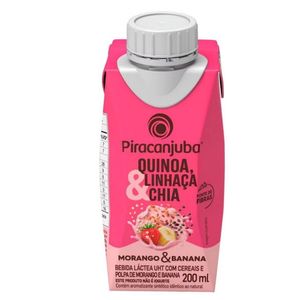 imagem do produto Bebida Láctea - Morango e Banana - 200 ml