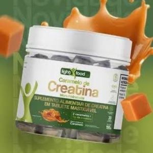 imagem do produto Creatina Mastigável - Pote c/ 30 unidades- 195g